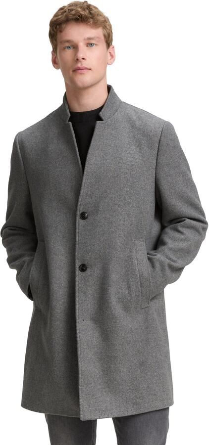 Tom Tailor Denim Wollen jack met opstaande kraag - Foto 6