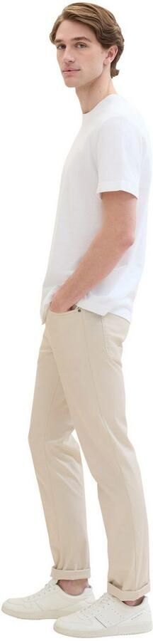 Tom Tailor Five-pocketsbroek met merk-badge op de achterkant - Foto 6