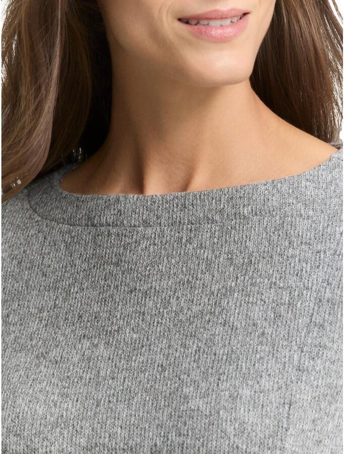 Tom Tailor Gebreide jurk 3 4-mouw midi-lengte