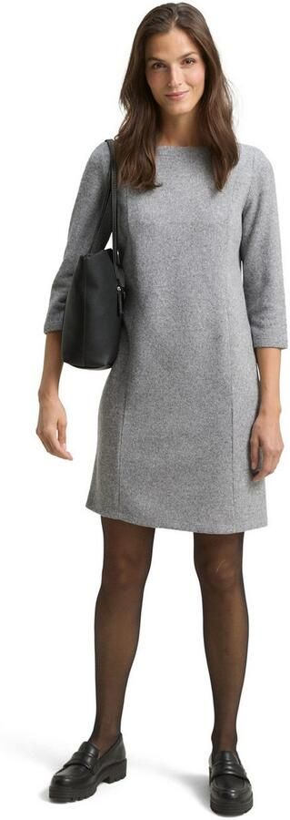 Tom Tailor Gebreide jurk 3 4-mouw midi-lengte - Foto 5