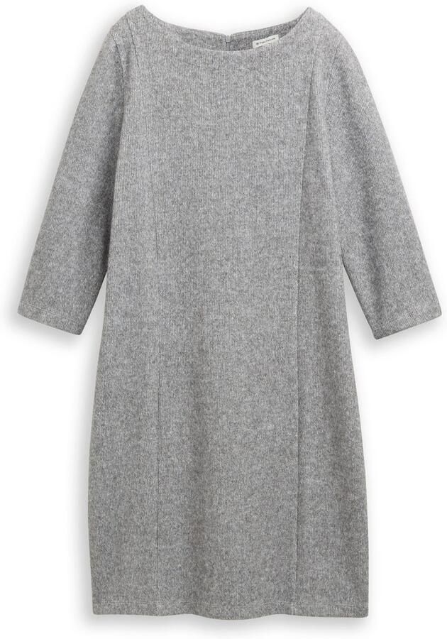 Tom Tailor Gebreide jurk 3 4-mouw midi-lengte - Foto 3