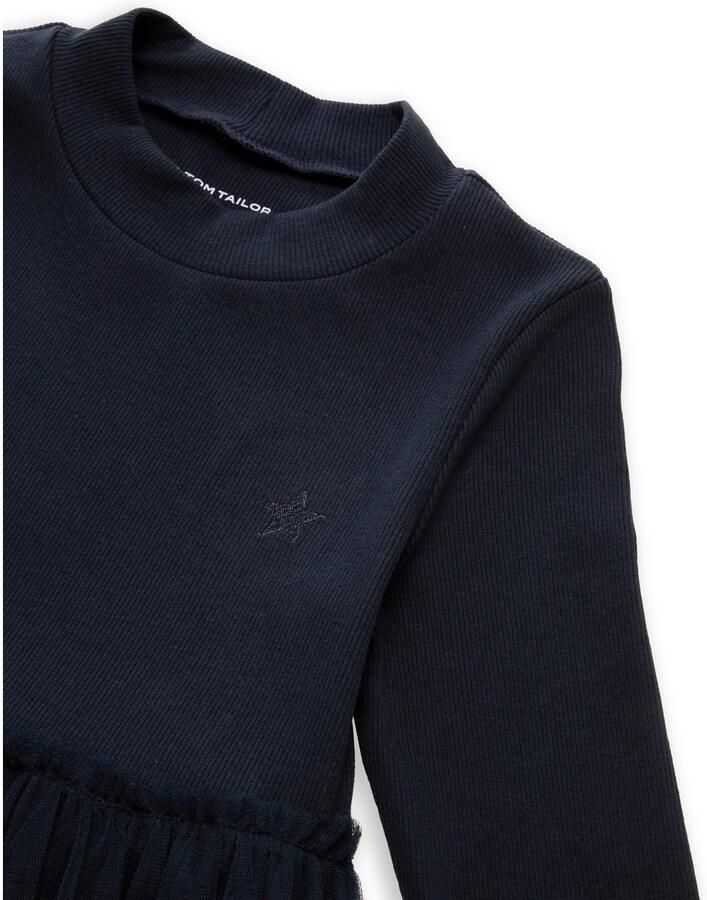 Tom Tailor Gebreide jurk met tule rok