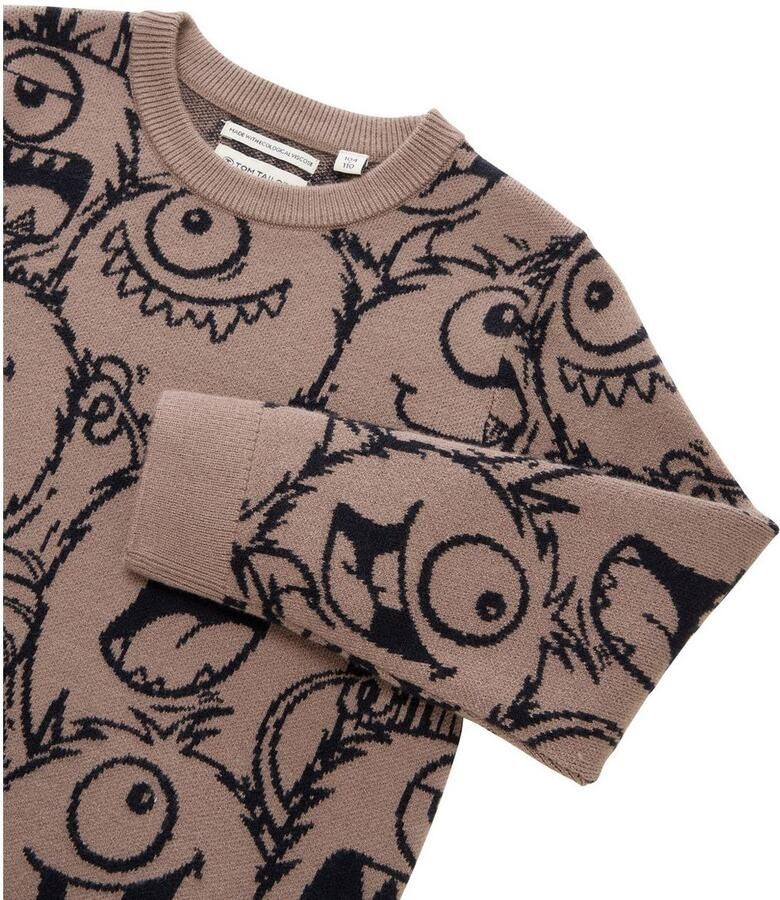 Tom Tailor Gebreide trui bedrukt voor jongens