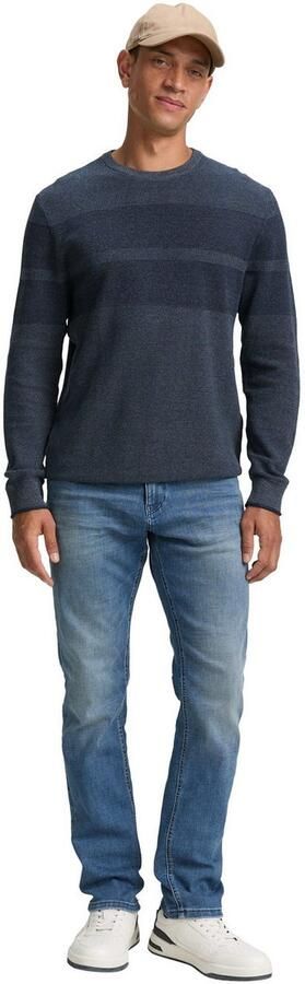 Tom Tailor Gebreide trui in streep-look - Foto 5