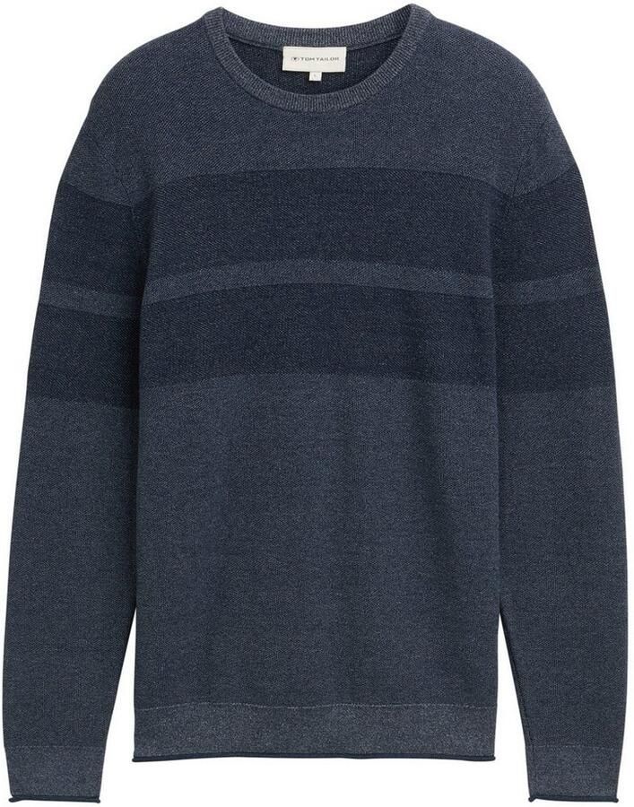Tom Tailor Gebreide trui in streep-look