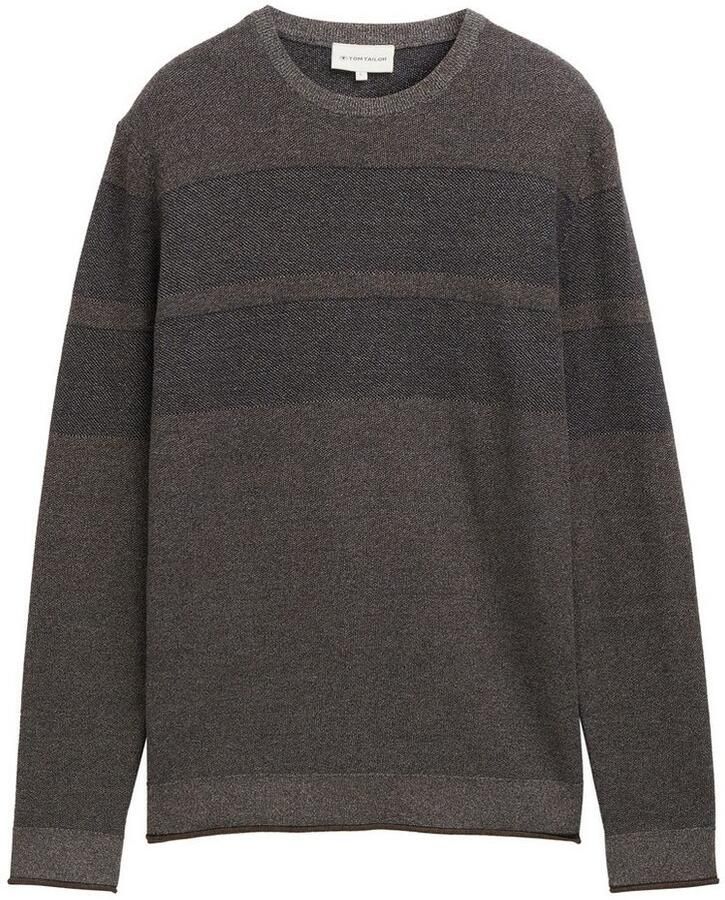 Tom Tailor Gebreide trui in streep-look