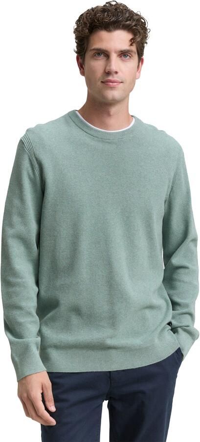 Tom Tailor Gebreide trui met boord - Foto 6