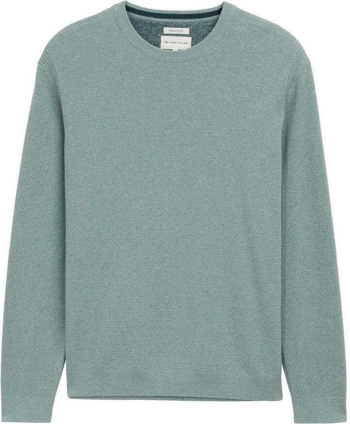 Tom Tailor Gebreide trui met boord