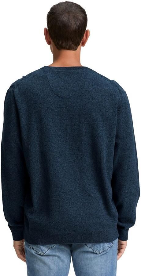 Tom Tailor Regular fit gebreide pullover van zuiver katoen - Foto 4