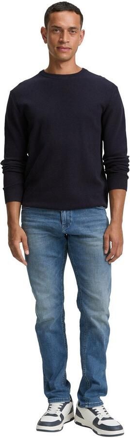 Tom Tailor Regular fit gebreide pullover van zuiver katoen - Foto 5