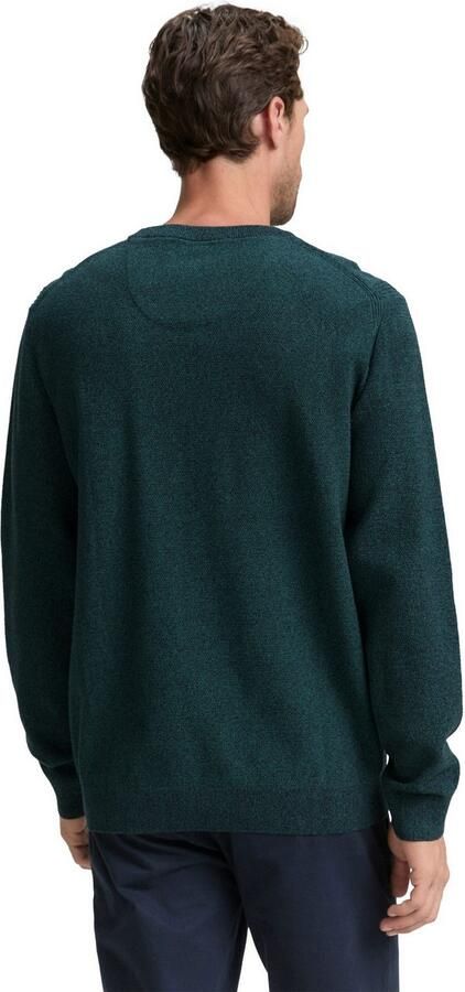 Tom Tailor Regular fit gebreide pullover van zuiver katoen - Foto 4