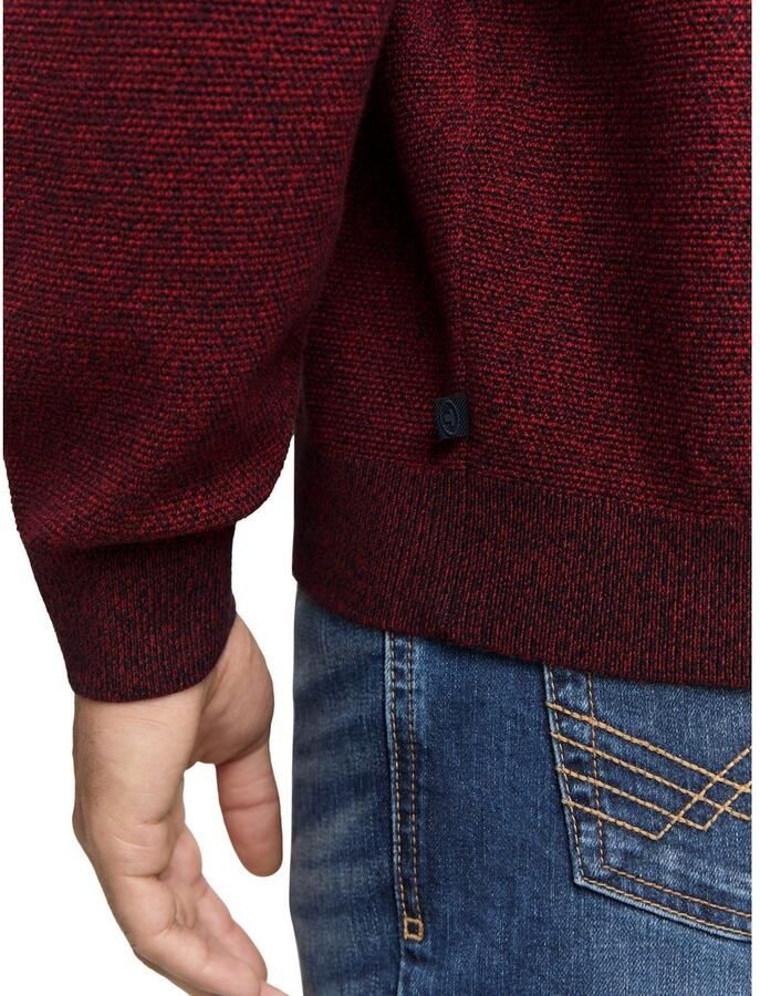 Tom Tailor Regular fit gebreide pullover van zuiver katoen - Foto 2