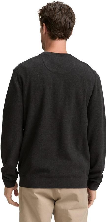 Tom Tailor Regular fit gebreide pullover van zuiver katoen - Foto 4