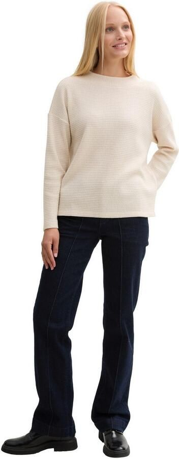 Tom Tailor Gebreide trui met breimotief - Foto 3