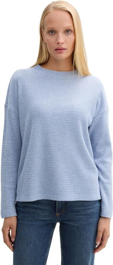 Tom Tailor Gebreide trui met breimotief - Foto 5