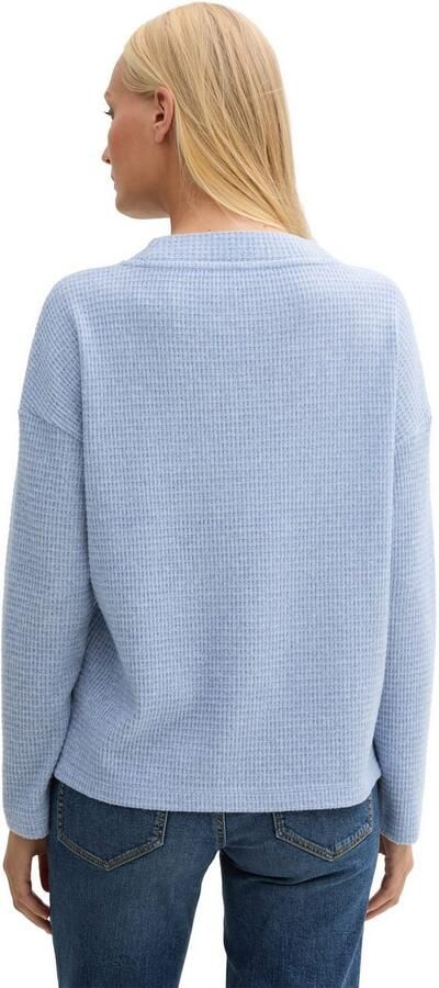 Tom Tailor Gebreide trui met breimotief - Foto 3