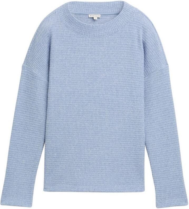 Tom Tailor Gebreide trui met breimotief - Foto 2