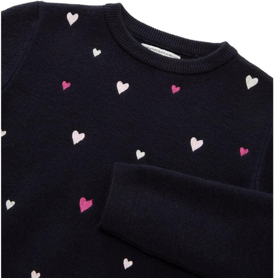 Tom Tailor Gebreide trui met hart-breisels