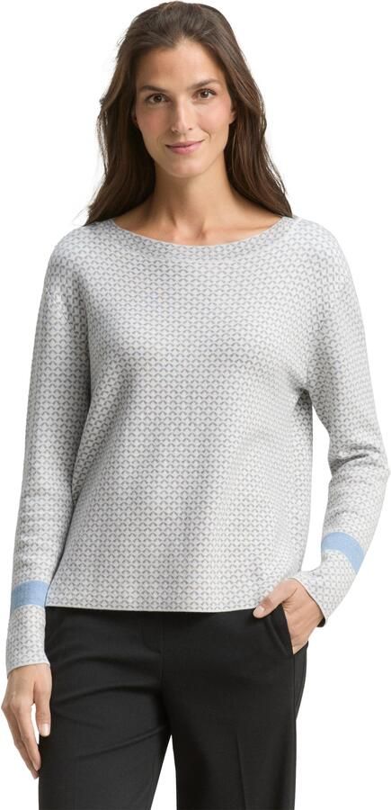 Tom Tailor Gebreide trui met print all-over - Foto 6