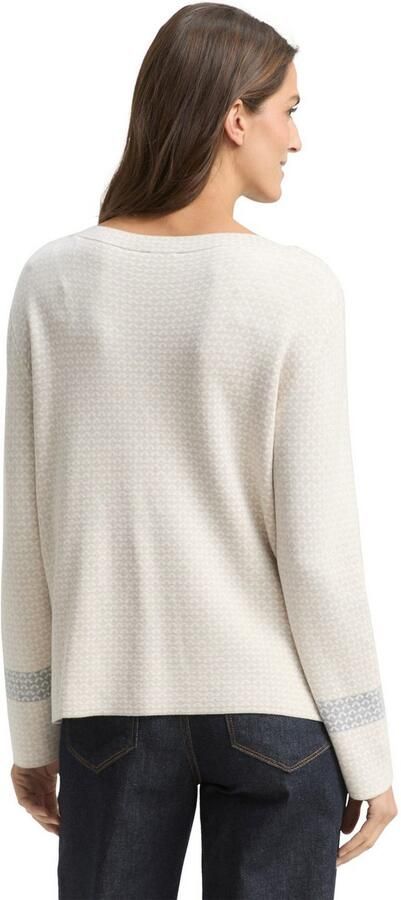 Tom Tailor Gebreide trui met print all-over - Foto 5