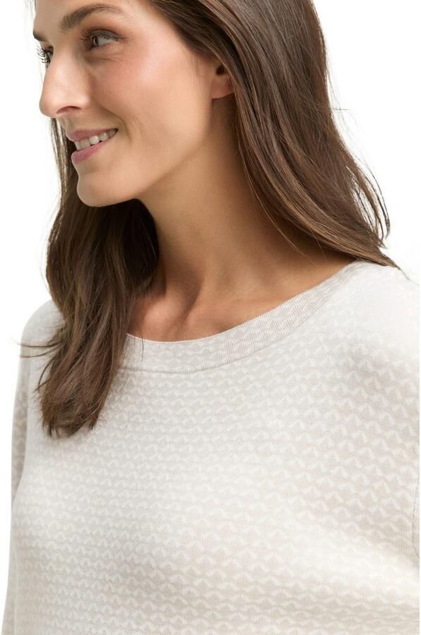 Tom Tailor Gebreide trui met print all-over - Foto 3