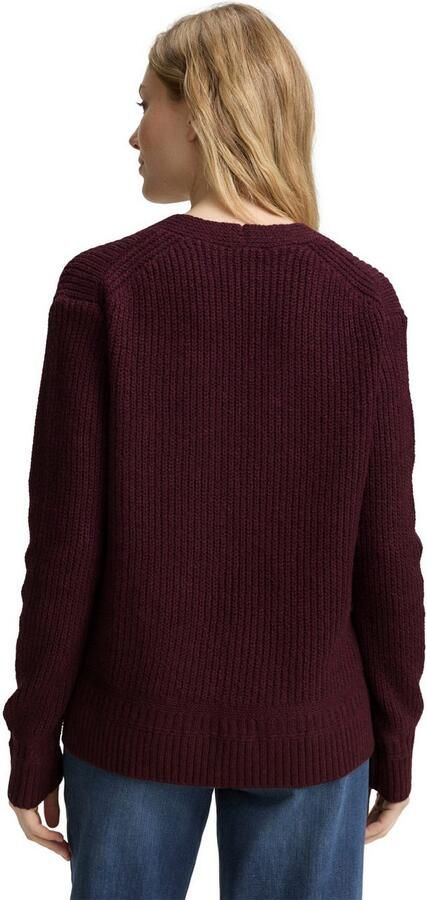 Tom Tailor Regular fit gebreide pullover van katoenmix - Foto 6