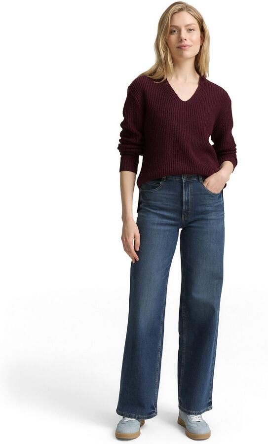 Tom Tailor Regular fit gebreide pullover van katoenmix - Foto 4