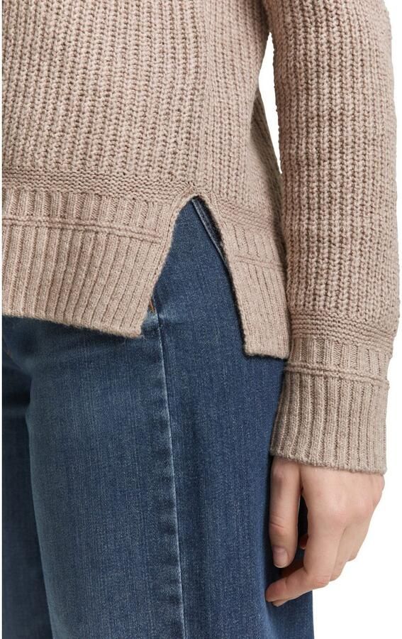 Tom Tailor Regular fit gebreide pullover van katoenmix - Foto 4