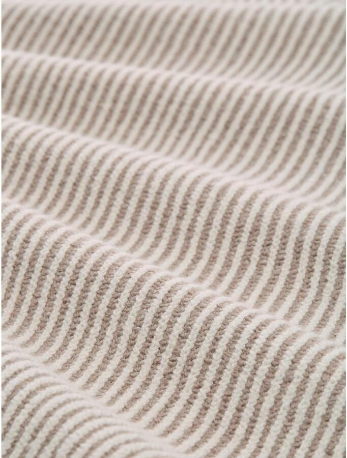 Tom Tailor Regular fit gebreide pullover van katoenmix met wol - Foto 3