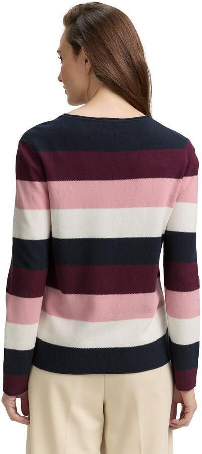 Tom Tailor Regular fit gebreide pullover van een mix van katoen en viscose - Foto 4