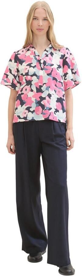Tom Tailor Gedessineerde blouse met all-over motief - Foto 5