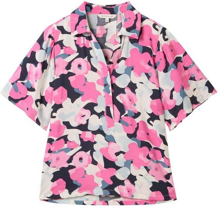 Tom Tailor Gedessineerde blouse met all-over motief - Foto 2