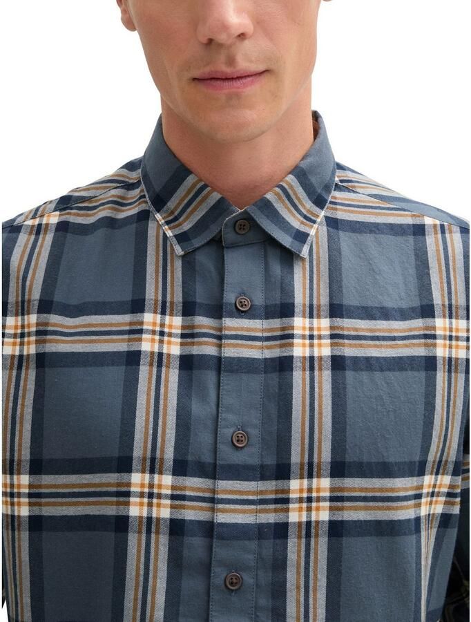 Tom Tailor Geruit overhemd met kentkraag