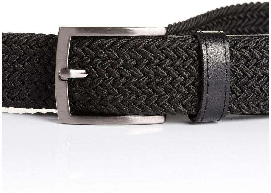 Tom Tailor Gevlochten riem TTJamie 3 5 cm brede vlechtgürtel casual look tot - Foto 4
