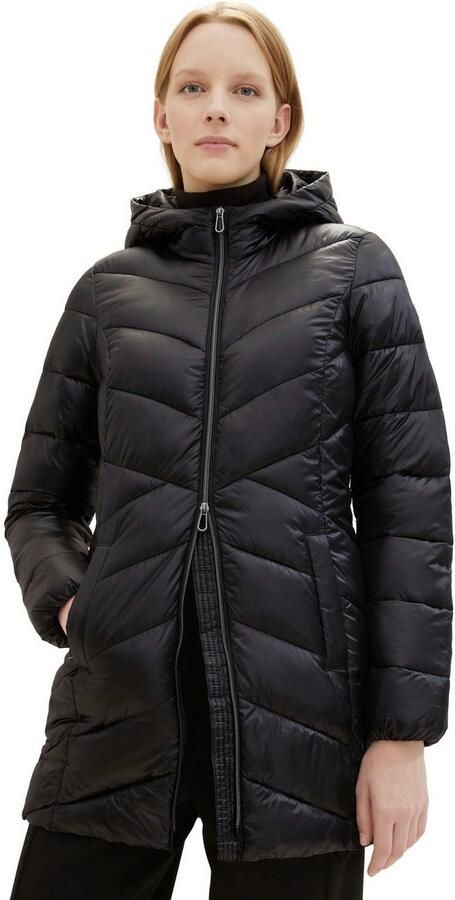 Tom Tailor Gewatteerde jas met 2-wegritssluiting - Foto 3