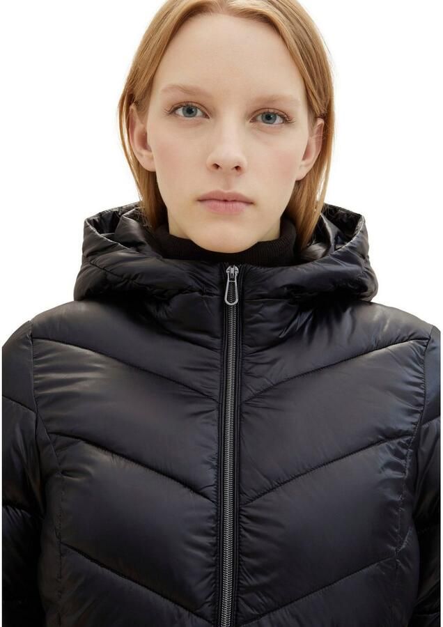 Tom Tailor Gewatteerde jas met 2-wegritssluiting - Foto 2