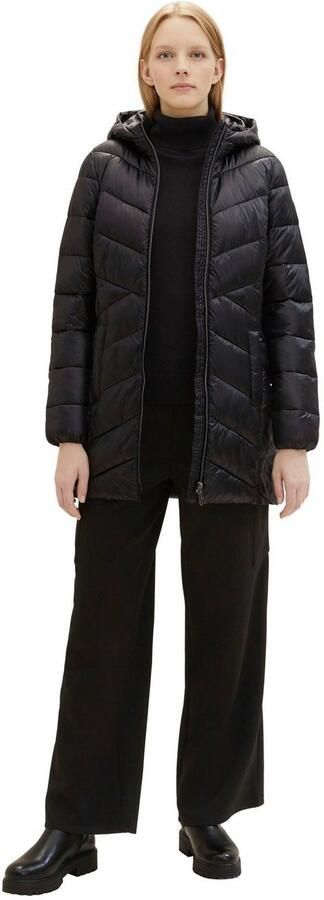 Tom Tailor Gewatteerde jas met 2-wegritssluiting - Foto 5