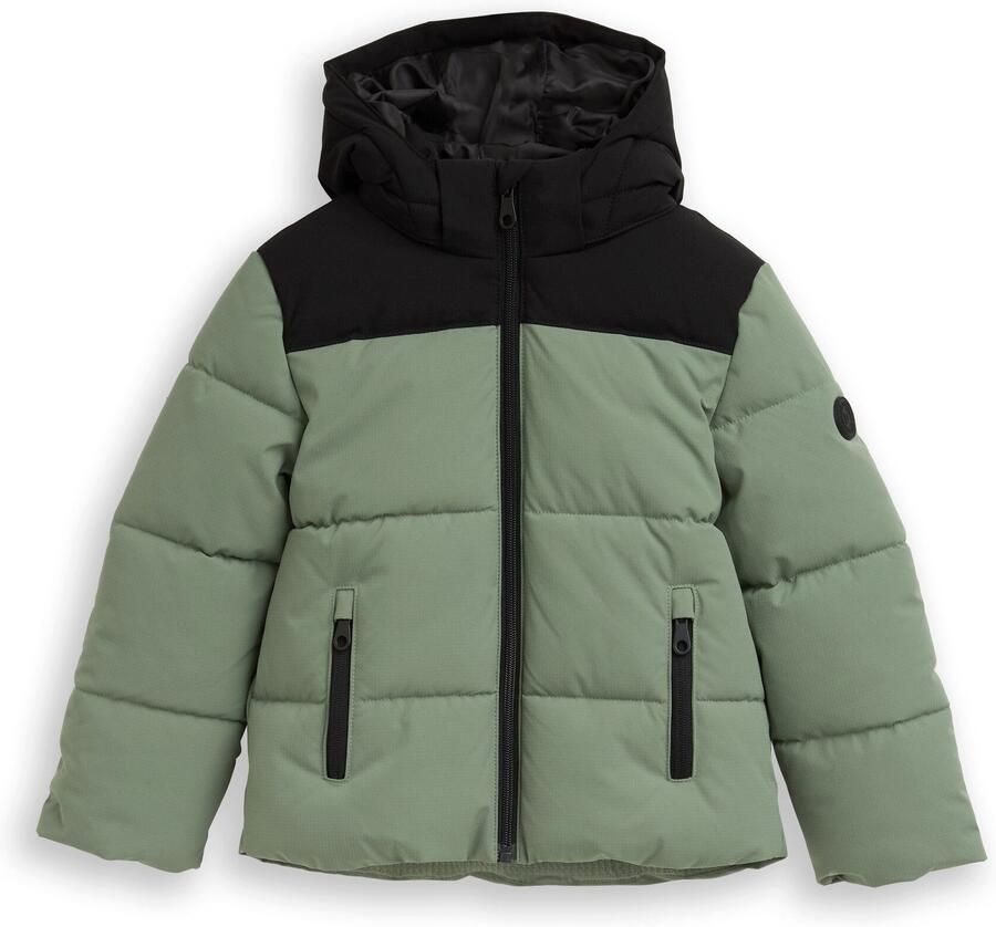 Tom Tailor Gewatteerde jas met afneembare capuchon - Foto 3