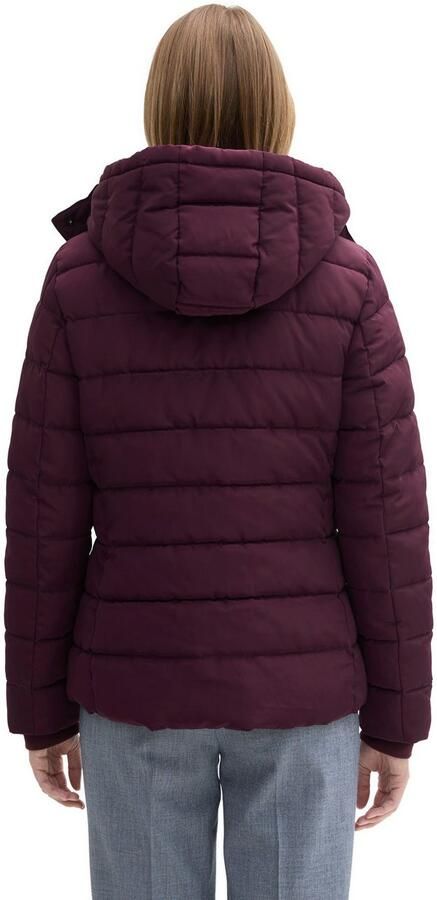 Tom Tailor Gewatteerde jas met een capuchon - Foto 4