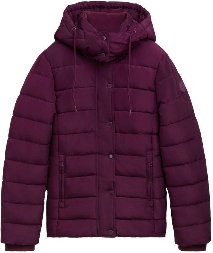 Tom Tailor Gewatteerde jas met een capuchon