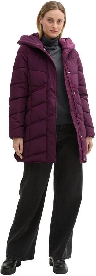 Tom Tailor Gewatteerde jas met een capuchon - Foto 3