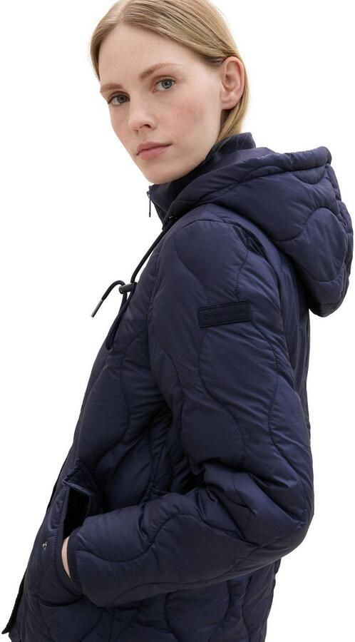 Tom Tailor Gewatteerde jas met een capuchon - Foto 2