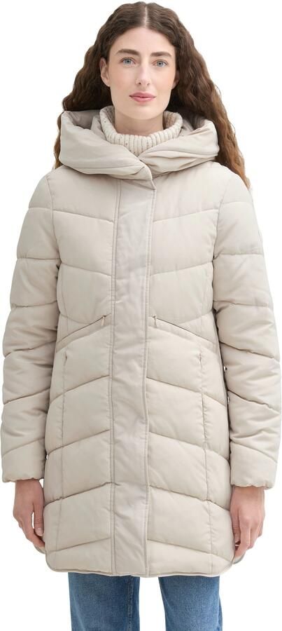 Tom Tailor Gewatteerde jas met een capuchon - Foto 5