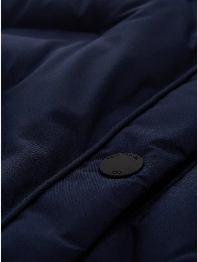 Tom Tailor Regular fit bodywarmer met afneembare capuchon