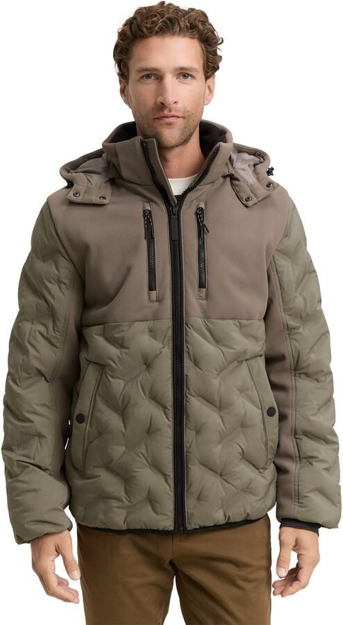 Tom Tailor Gewatteerde jas met een capuchon - Foto 6