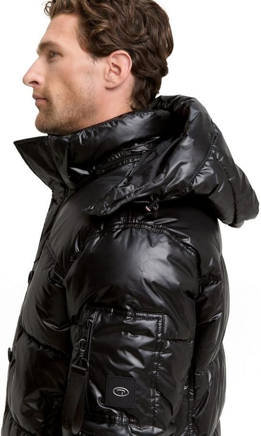 Tom Tailor Gewatteerd regular fit jack met afneembare capuchon - Foto 4