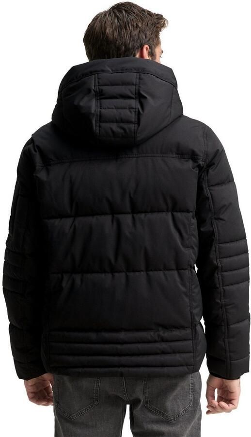 Tom Tailor Regular fit gewatteerd jack met ritszakken - Foto 7