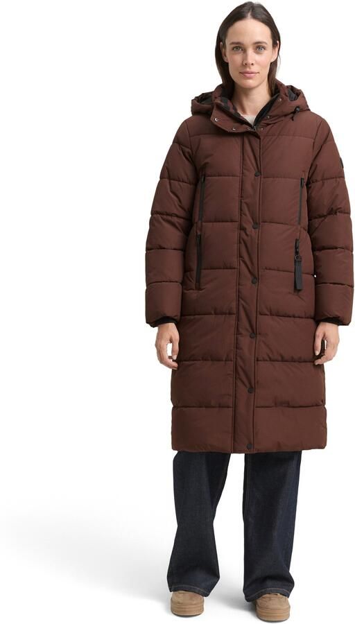 Tom Tailor Gewatteerde jas met een capuchon - Foto 6