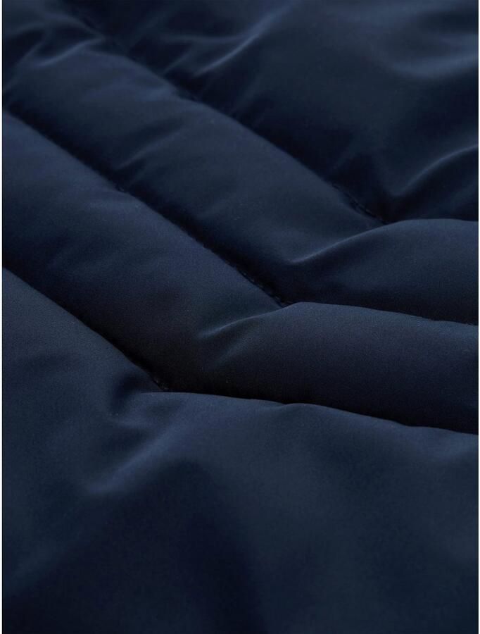 Tom Tailor Gewatteerde jas met geborduurd logo