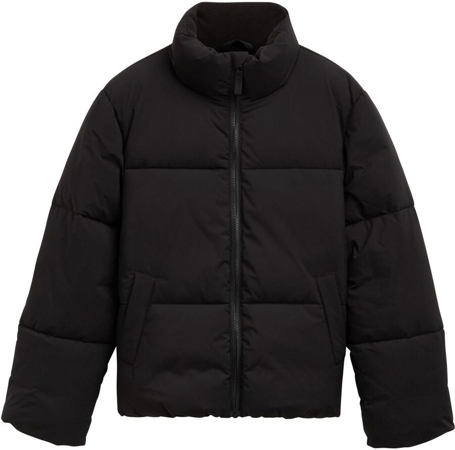 Tom Tailor Regular fit gewatteerd jack met opstaande kraag en mat oppervlak - Foto 2